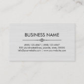 Carte De Visite Maquillage Style cheveux bleu moderne Abstrait (Dos)