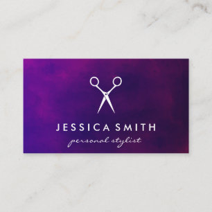 Carte De Visite Maquillage teintes exquises / Cheveux