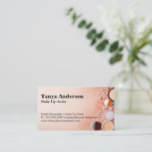 Carte De Visite Maquiller les brosses | Poudre de fondation (Debout devant)