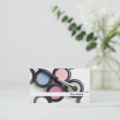 Carte De Visite Maquilleur (Debout devant)