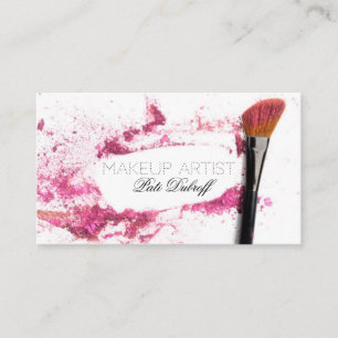Carte De Visite Maquilleur