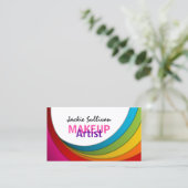 Carte De Visite Maquilleur coloré de remous (Debout devant)