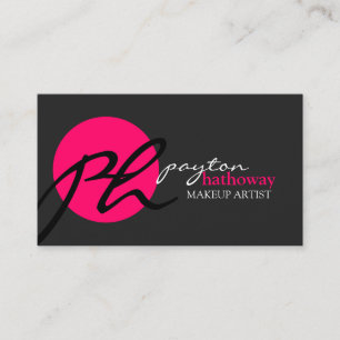 Carte De Visite Maquilleur moderne et élégant