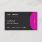 Carte De Visite Maquilleur moderne et élégant (Dos)