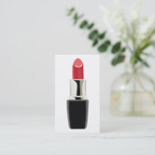 Carte De Visite Maquilleur/rouge à lèvres (Debout devant)