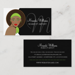 Carte De Visite Maquilleuse