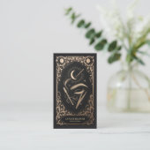 Carte De Visite Maquilleuse de Luxe | Céleste Vintage (Debout devant)