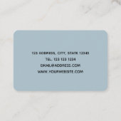 Carte de visite Marbeled (Dos)