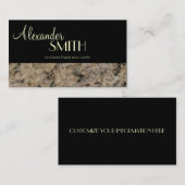 Carte De Visite Marbre (Devant / Derrière)