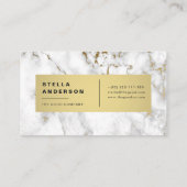 Carte De Visite Marbre (Dos)