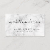 Carte De Visite Marbre contemporain (Dos)