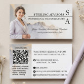 Carte De Visite Marbre de luxe Agate Expert-Comptable Conseiller F