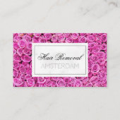 Carte De Visite Marbre d'enlèvement des cheveux (Devant)