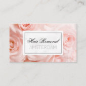 Carte De Visite Marbre d'enlèvement des cheveux (Devant)