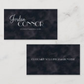 Carte De Visite Marbre d'onyx (Devant / Derrière)