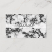 Carte De Visite Marbre élégant (Dos)