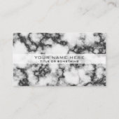 Carte De Visite Marbre élégant (Devant)