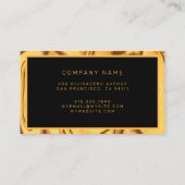 Carte De Visite Marbre Or Luxe (Dos)