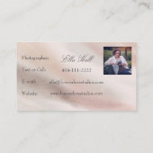 Carte De Visite Marbre pour photographe professionnel - 8 designs (Dos)