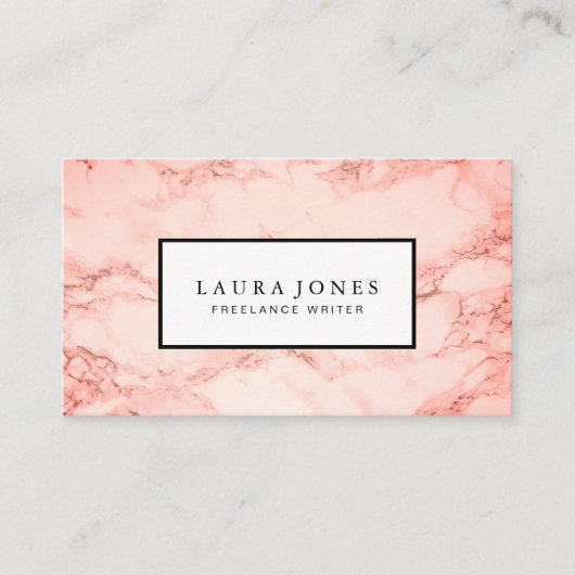 Carte De Visite Marbre professionnel (Devant)