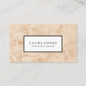 Carte De Visite Marbre professionnel (Devant)