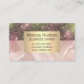 Carte De Visite Marbre rose | Ruppé | Dessinateur (Dos)