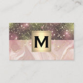 Carte De Visite Marbre rose | Ruppé | Dessinateur (Devant)