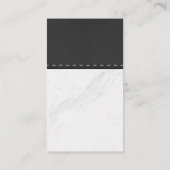 Carte De Visite Marbre Stone Animaux de compagnie Grossissant Chie (Dos)