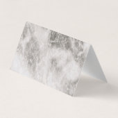 Carte De Visite Marbre sur le toit de l'immeuble (Dos)