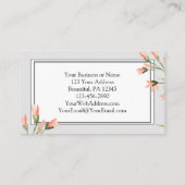 Carte De Visite Marc 12:30-31 AIMEZ l'Eternel, votre DIEU (Dos)