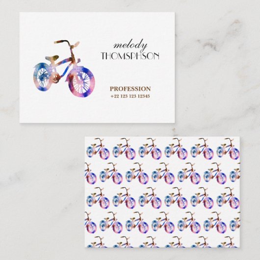 Carte De Visite Marche (Devant / Derrière)