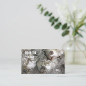 Carte De Visite Marché aux poissons (Debout devant)