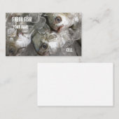 Carte De Visite Marché aux poissons (Devant / Derrière)