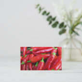 Carte De Visite Marché aux poivrons (Debout devant)