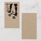 Carte De Visite marche avec moi (Devant / Derrière)