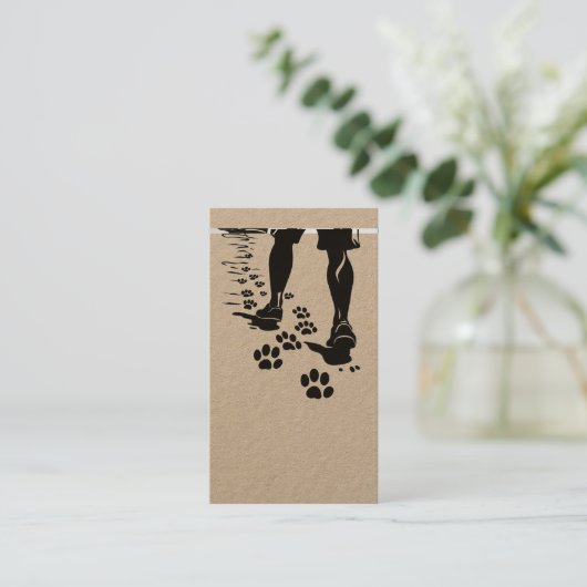 Carte De Visite marche avec moi (Debout devant)