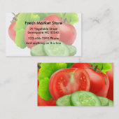 Carte De Visite Marché d'agriculteurs (Devant / Derrière)