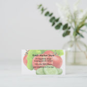 Carte De Visite Marché d'agriculteurs (Debout devant)