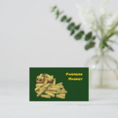 Carte De Visite Marché d'agriculteurs (Debout devant)