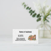 Carte De Visite Marché des agriculteurs (Debout devant)