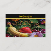 Carte De Visite Marché des agriculteurs (A) (Devant)