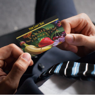 Carte De Visite Marché des agriculteurs (A)