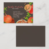 Carte De Visite Marché local des fruits à la grenade (Devant / Derrière)