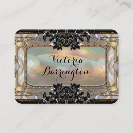 Carte De Visite Marchelayne 2,5" Pearl Professional Round (Devant)