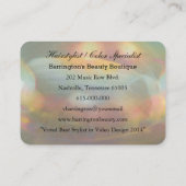 Carte De Visite Marchelayne 2,5" Pearl Professional Round (Dos)