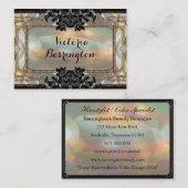 Carte De Visite Marchelayne 2,5" professionnel de perle (Devant / Derrière)