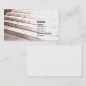 Carte De Visite marches de ciment extérieur (Devant / Derrière)