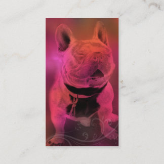 Carte De Visite Marcheur de chien, garde d'enfants d'animal