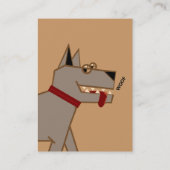 Carte De Visite marcheur de chiens (Dos)