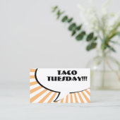 Carte De Visite mardi (Debout devant)